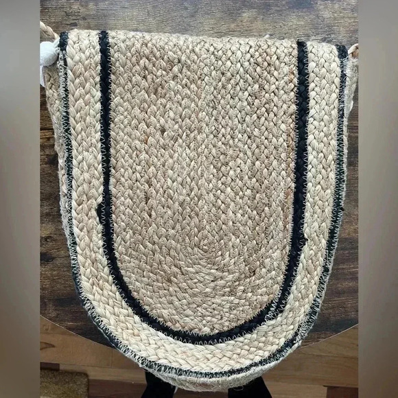 World Market | jute surfer, boho crossbody tote bag - Picture 9 of 15